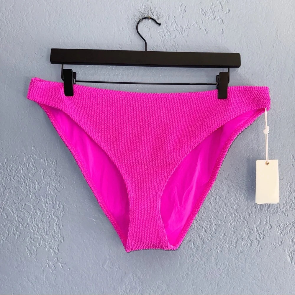 Good American Bikini Bottom in Hawaiian Pink Size 5/6 - Picture 2 of 5